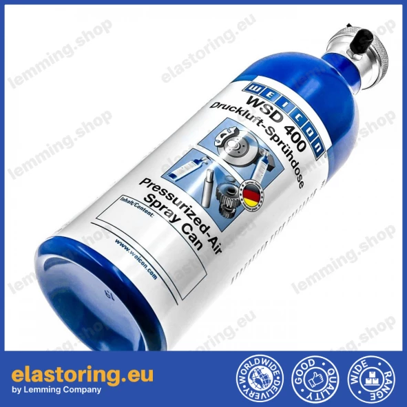 Pressurized-Air Spray Can WEICON WSD400 Pressurized-Air Spray Can WEICON WSD400
