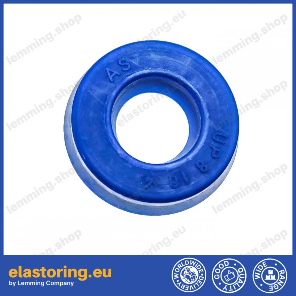 Rod-piston seal 8x16x4 UP PU