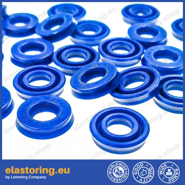 Rod-piston seal 8x16x4 UP PU