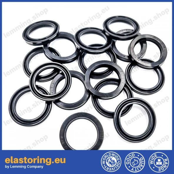 Rod-piston seal A101 4x10x4 NBR Rod-piston seal A101 4x10x4 NBR