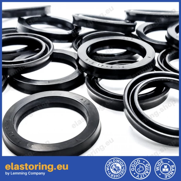 Rod-piston seal A101 4x10x4 NBR Rod-piston seal A101 4x10x4 NBR
