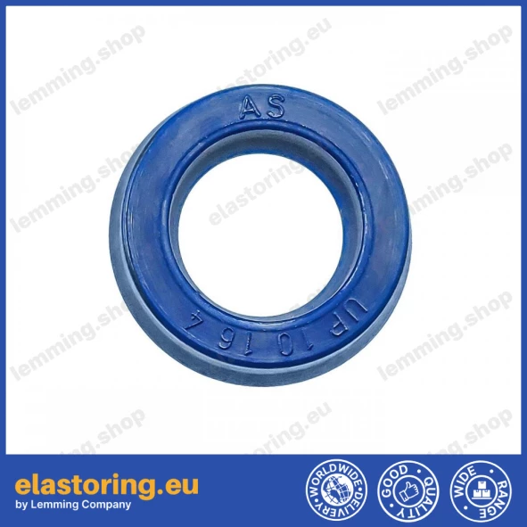 Rod seal 10x16x4 A PU Rod seal 10x16x4 A PU