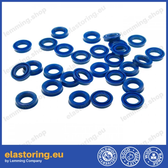 Rod seal 10x16x4 A PU Rod seal 10x16x4 A PU