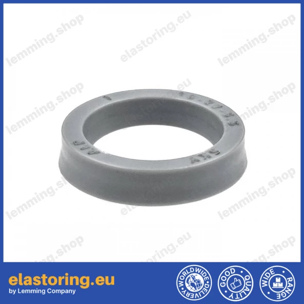Rod seal 16x22x5,5 A183 PU95