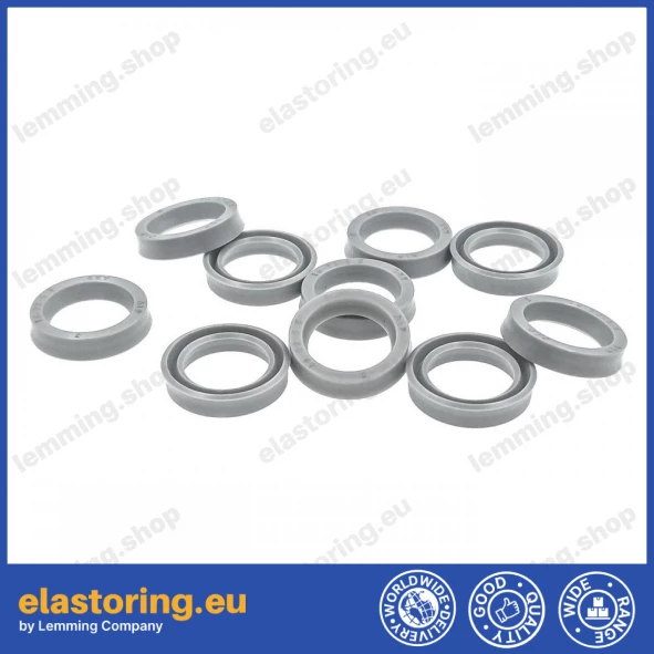 Rod seal 16x22x5,5 A183 PU95