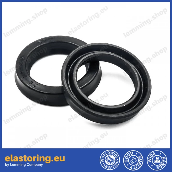 Rod seal 20x28x5,5 A151 NBR Rod seal 20x28x5,5 A151 NBR