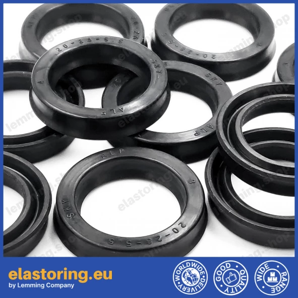 Rod seal 20x28x5,5 A151 NBR Rod seal 20x28x5,5 A151 NBR