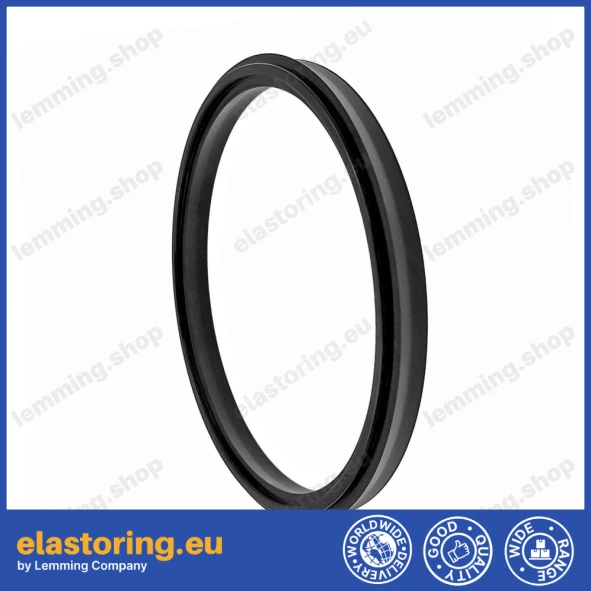 Rod seal U6 114x127,4x12 NBR