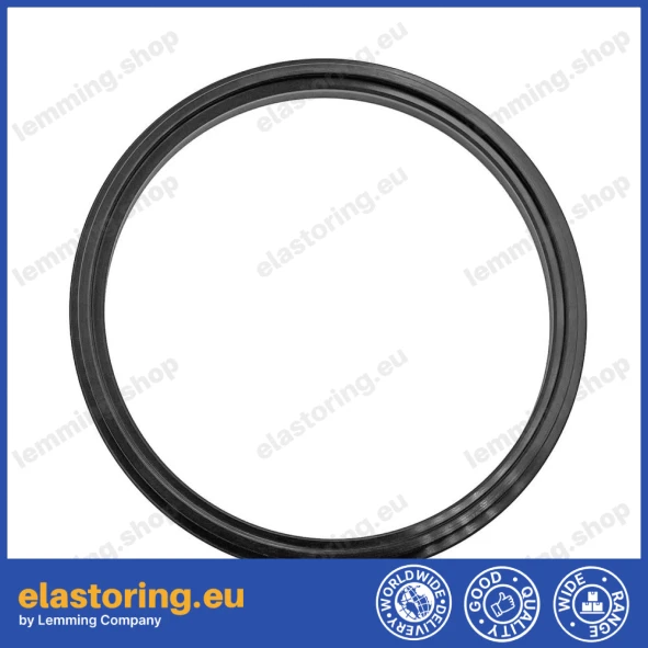Rod seal U6 114x127,4x12 NBR
