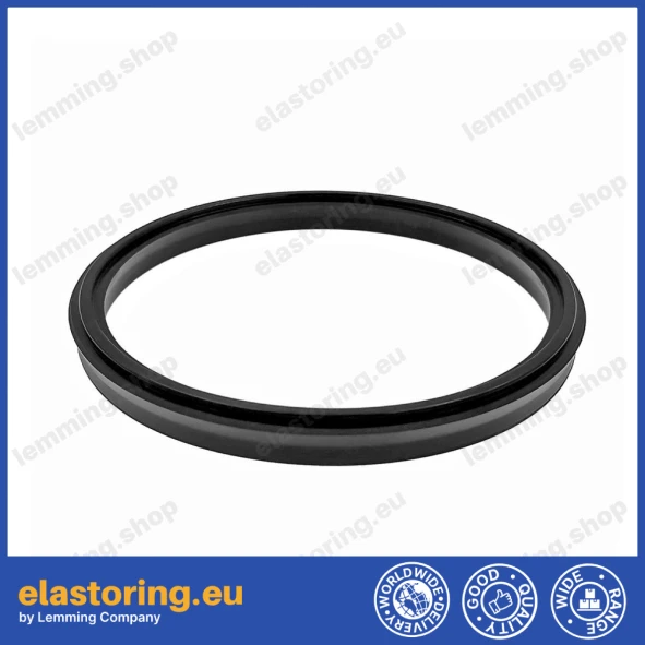 Rod seal U6 114x127,4x12 NBR