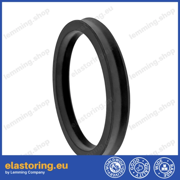 Rod seal U6 70x83,5x12 NBR