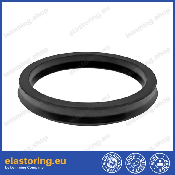 Rod seal U6 70x83,5x12 NBR