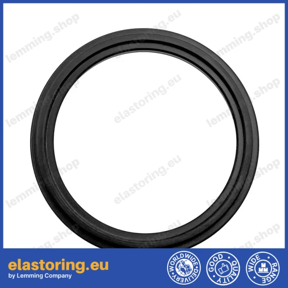 Rod seal U6 70x83,5x12 NBR