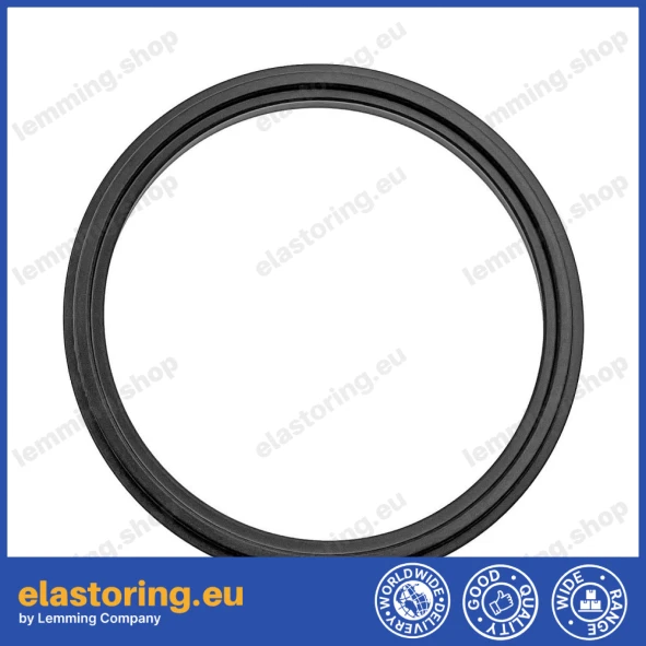 Rod seal U6 92x104,5x12 NBR