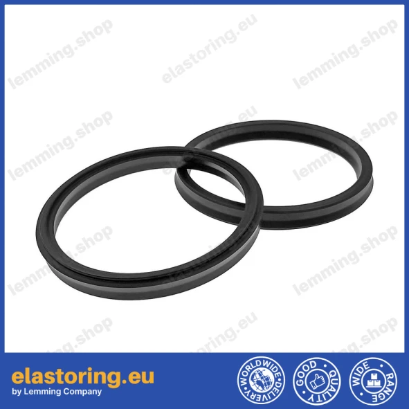 Rod seal U6 92x104,5x12 NBR