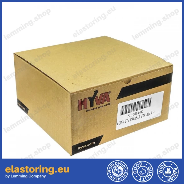Seal kit HYVA FE/FC 149-4 Seal kit HYVA FE/FC 149-4