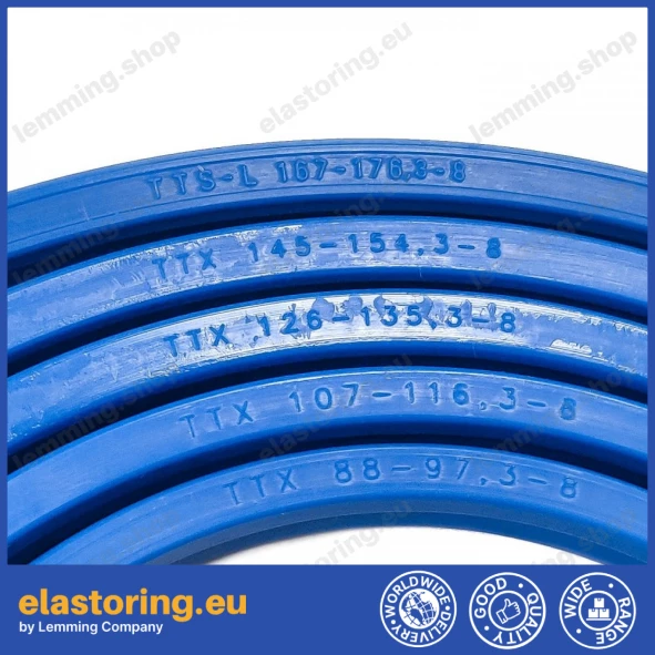 Seal kit for hydraulic cylinder MF 167/5 Binotto Seal kit for hydraulic cylinder MF 167/5 Binotto