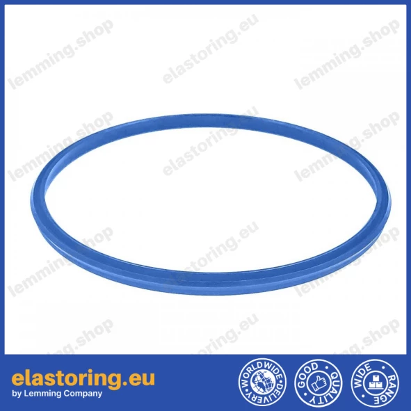 Static seal 140x132x8,2 A405 PU
