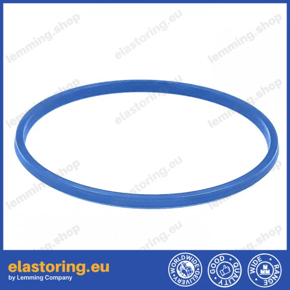 Static seal 140x132x8,2 A405 PU