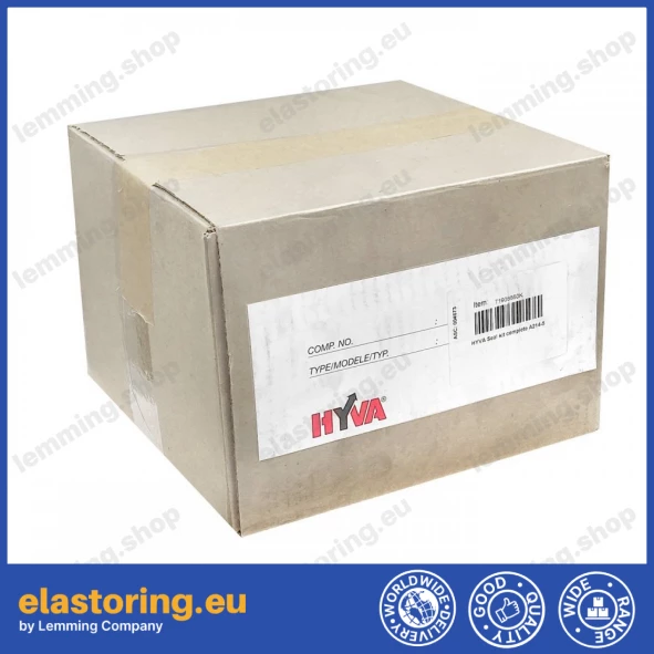Original seal kit for hydraulic cylinder HYVA 214-5 Original seal kit for hydraulic cylinder HYVA 214-5
