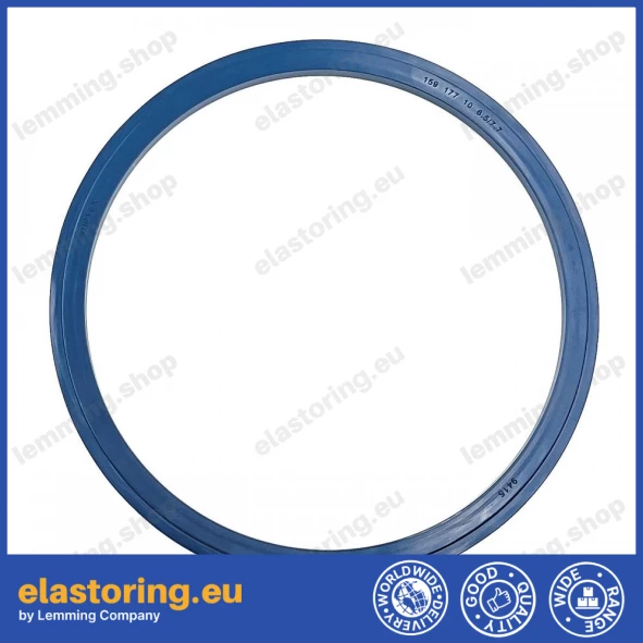 Pressure oil seal 159x177,1x6,5/7,7 KK-DC NBR