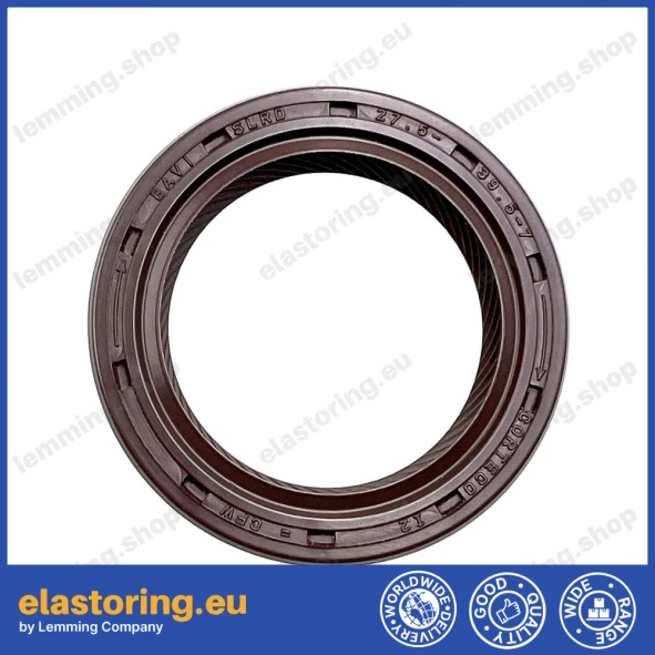 Oil seal 27,5x39,5x7 BAVISLRD FPM