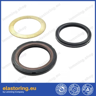 High pressure oil seal 27x37,2x3,2 HLPS NBR