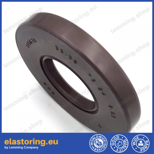 Pressure oil seal 33,35x72,24x9,53 BABSL FPM Pressure oil seal 33,35x72,24x9,53 BABSL FPM
