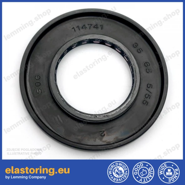 Pressure oil seal 35x65x5/5,5 BABSL NBR Pressure oil seal 35x65x5/5,5 BABSL NBR
