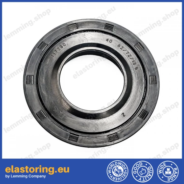 Oil seal 40x62/72x13,5 391 NBR Oil seal 40x62/72x13,5 391 NBR