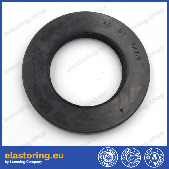 Pressure oil seal 40x67x7/7,5 BABSL NBR Pressure oil seal 40x67x7/7,5 BABSL NBR