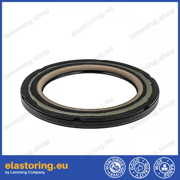 High pressure oil seal 44,45x63,5x4 HLPS NBR