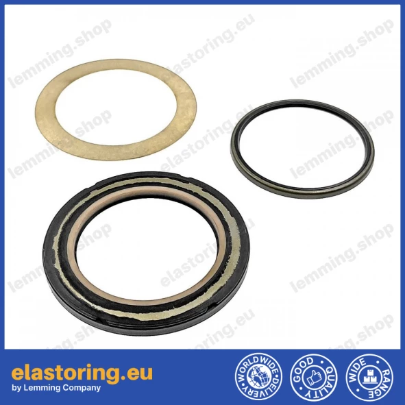 High pressure oil seal 44,45x63,5x4 HLPS NBR