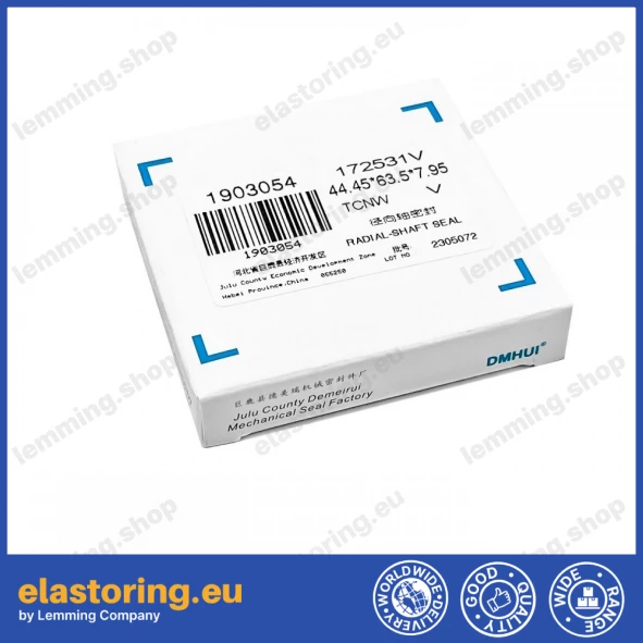 Pressure oil seal 44,45x63,5x7,95 TCNW FPM