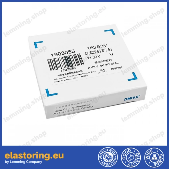 Pressure oil seal 47,625x63,5x7,95 TCNY FPM Pressure oil seal 47,625x63,5x7,95 TCNY FPM