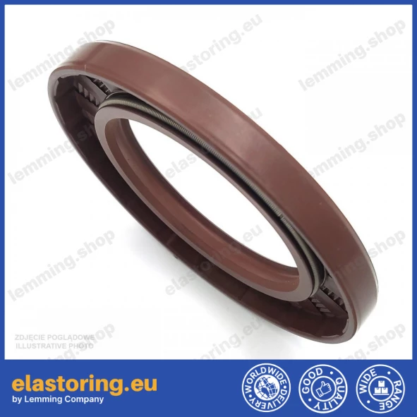 Pressure oil seal 50x80x8/8,5 BABSL FPM Pressure oil seal 50x80x8/8,5 BABSL FPM