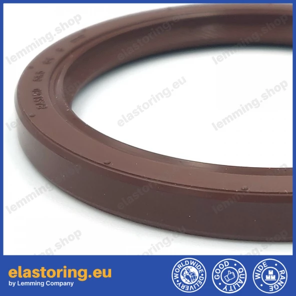 Oil seal 51,5x64x6 BADUO FPM