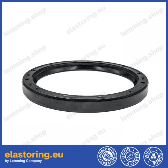 Shaft seal 80x100x10 R A NBR