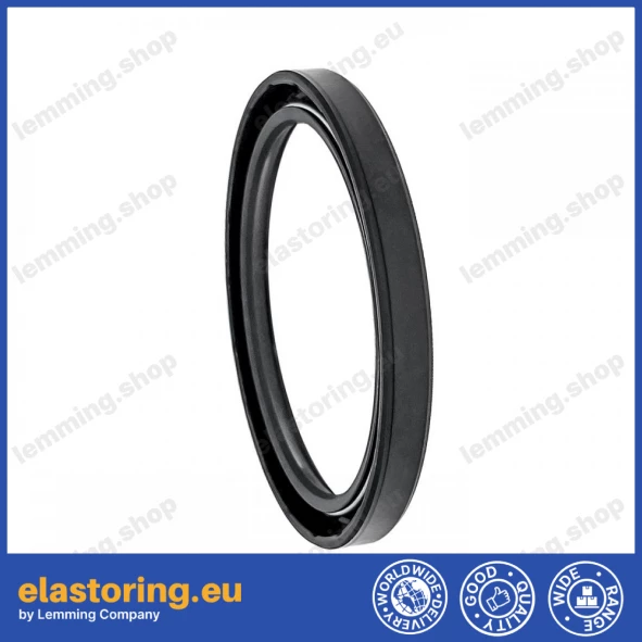 Shaft seal 80x100x10 R A NBR