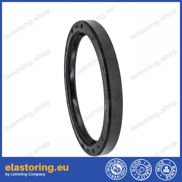 Shaft seal 80x100x10 R A NBR