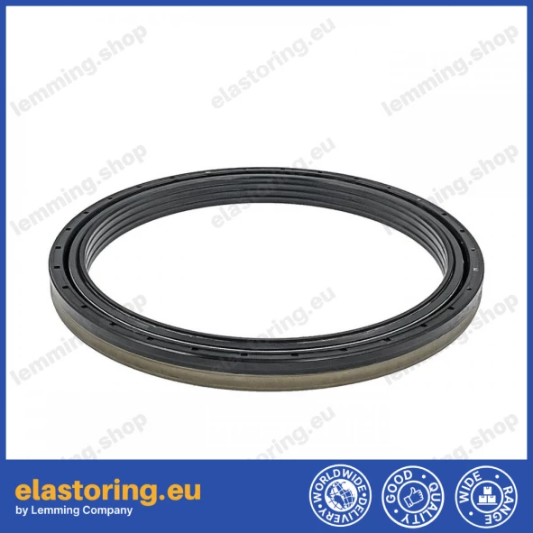 Wheel hub oil seal RWDR 150x180x14,5/16 NBR