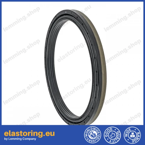 Wheel hub oil seal RWDR 150x180x14,5/16 NBR