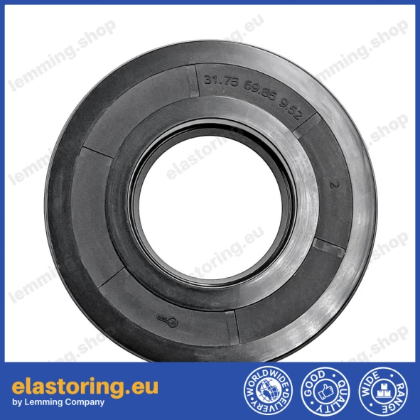 Oil seal WDR-A 31,75x69,85x9,52 NBR