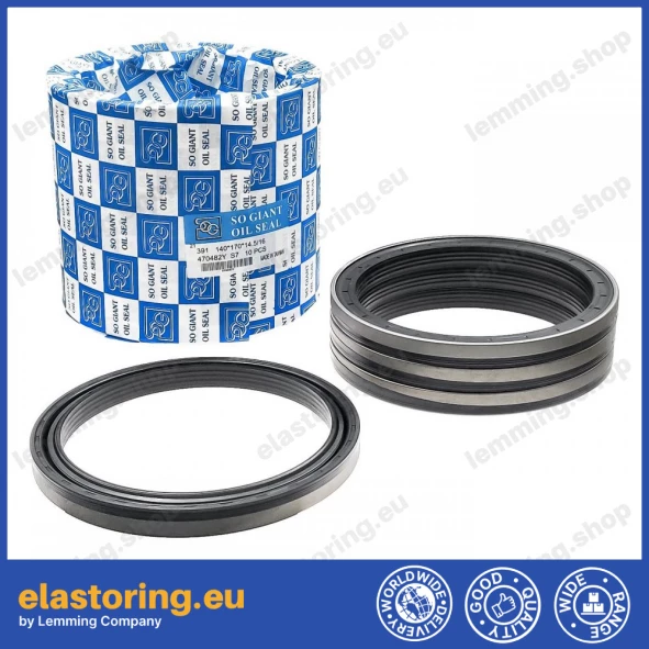 Wheel hub oil seal 140x170x14,5/16 RWDR NBR