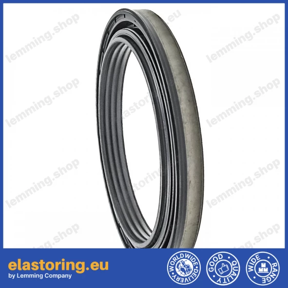 Wheel hub oil seal 100x129,85x12,5/14 RWDR K7 NBR Wheel hub oil seal 100x129,85x12,5/14 RWDR K7 NBR