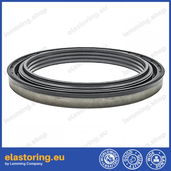 Wheel hub oil seal 100x129,85x12,5/14 RWDR K7 NBR Wheel hub oil seal 100x129,85x12,5/14 RWDR K7 NBR