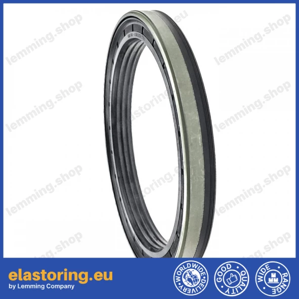 Wheel hub oil seal 127x160x15,5/17,5 RWDR KASSETTE Wheel hub oil seal 127x160x15,5/17,5 RWDR KASSETTE