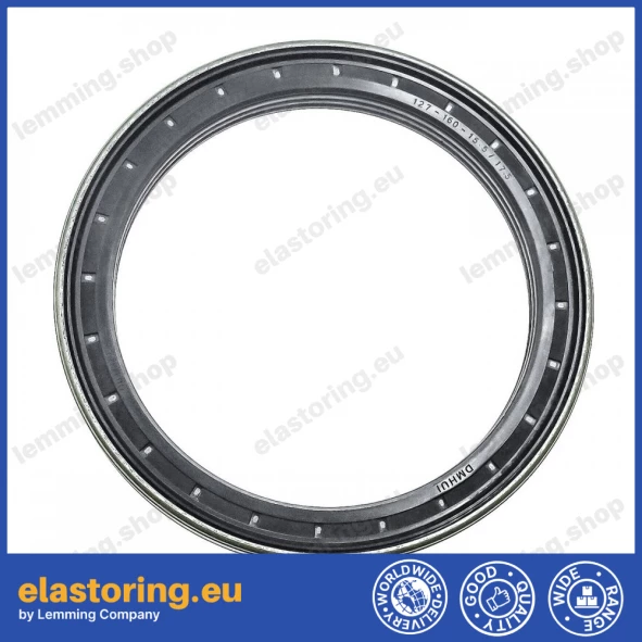 Wheel hub oil seal 127x160x15,5/17,5 RWDR KASSETTE Wheel hub oil seal 127x160x15,5/17,5 RWDR KASSETTE