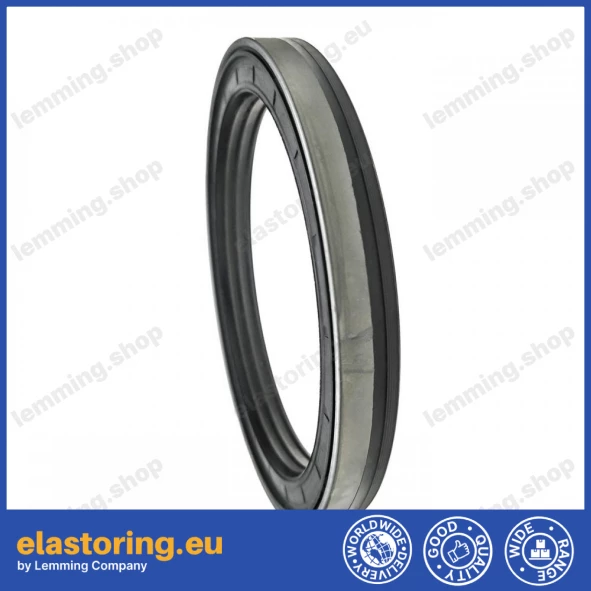 Wheel hub oil seal 127x160x15,5/17,5 RWDR NBR Wheel hub oil seal 127x160x15,5/17,5 RWDR NBR