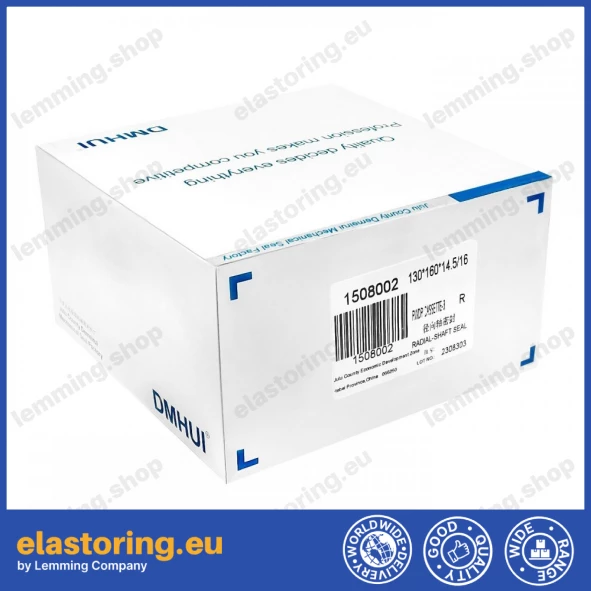Wheel hub oil seal 130x160x14,5/16 RWDR KASSETTE Wheel hub oil seal 130x160x14,5/16 RWDR KASSETTE